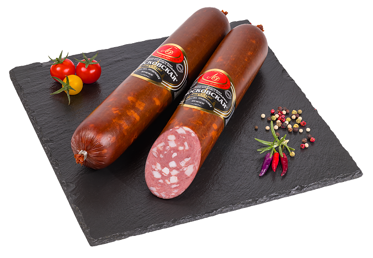 Колбаса варено-копченая «Московская»