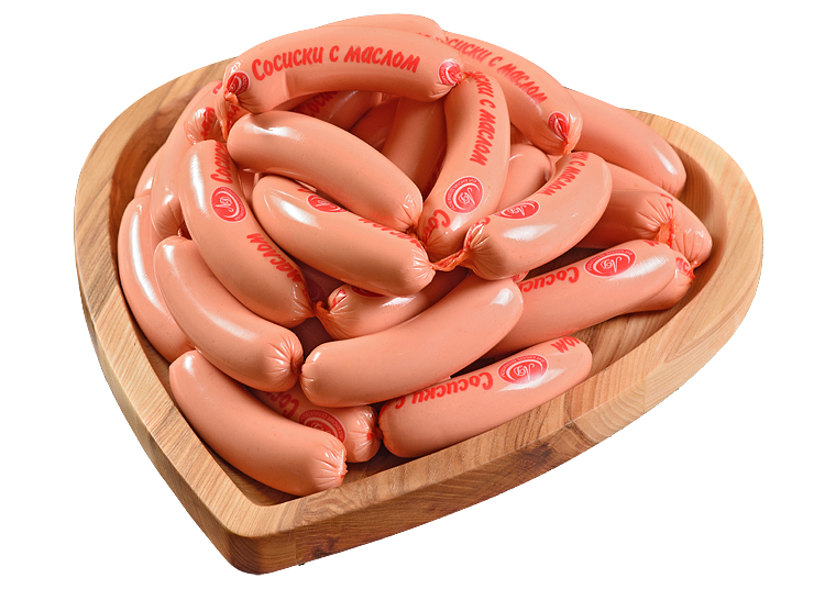 Сосиски с маслом