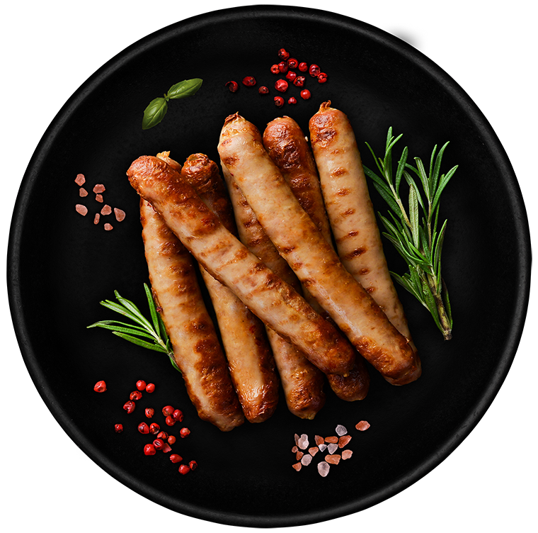 Колбаски для жарки с индейкой