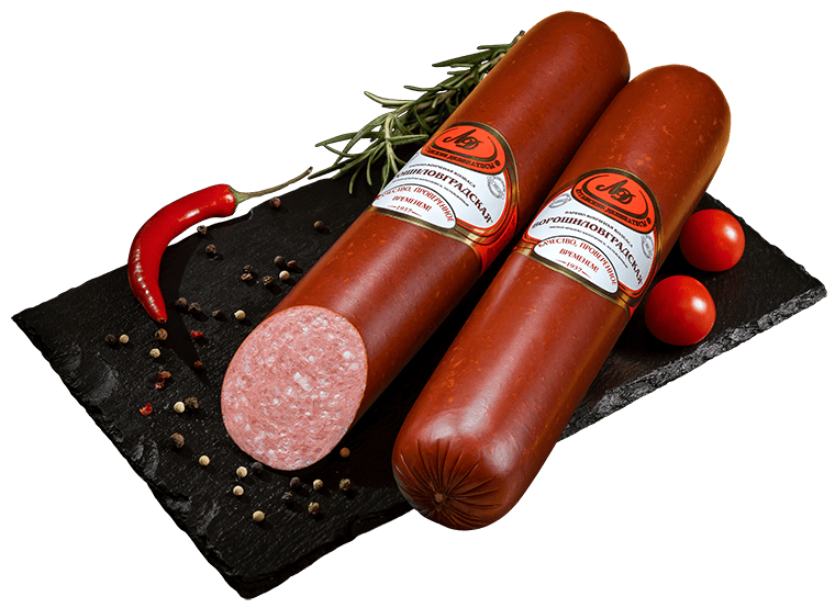 Колбаса варено-копченая «Ворошиловградская» 